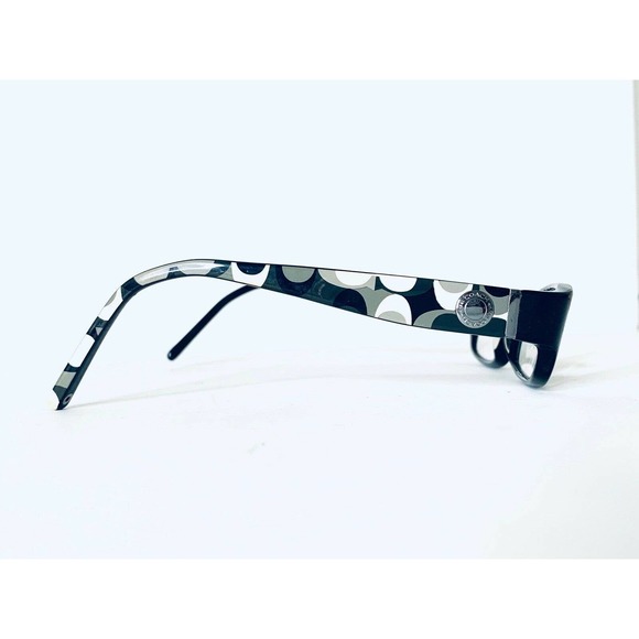 Coach Black Rectangular Frame Glasses - Picture 4 of 12